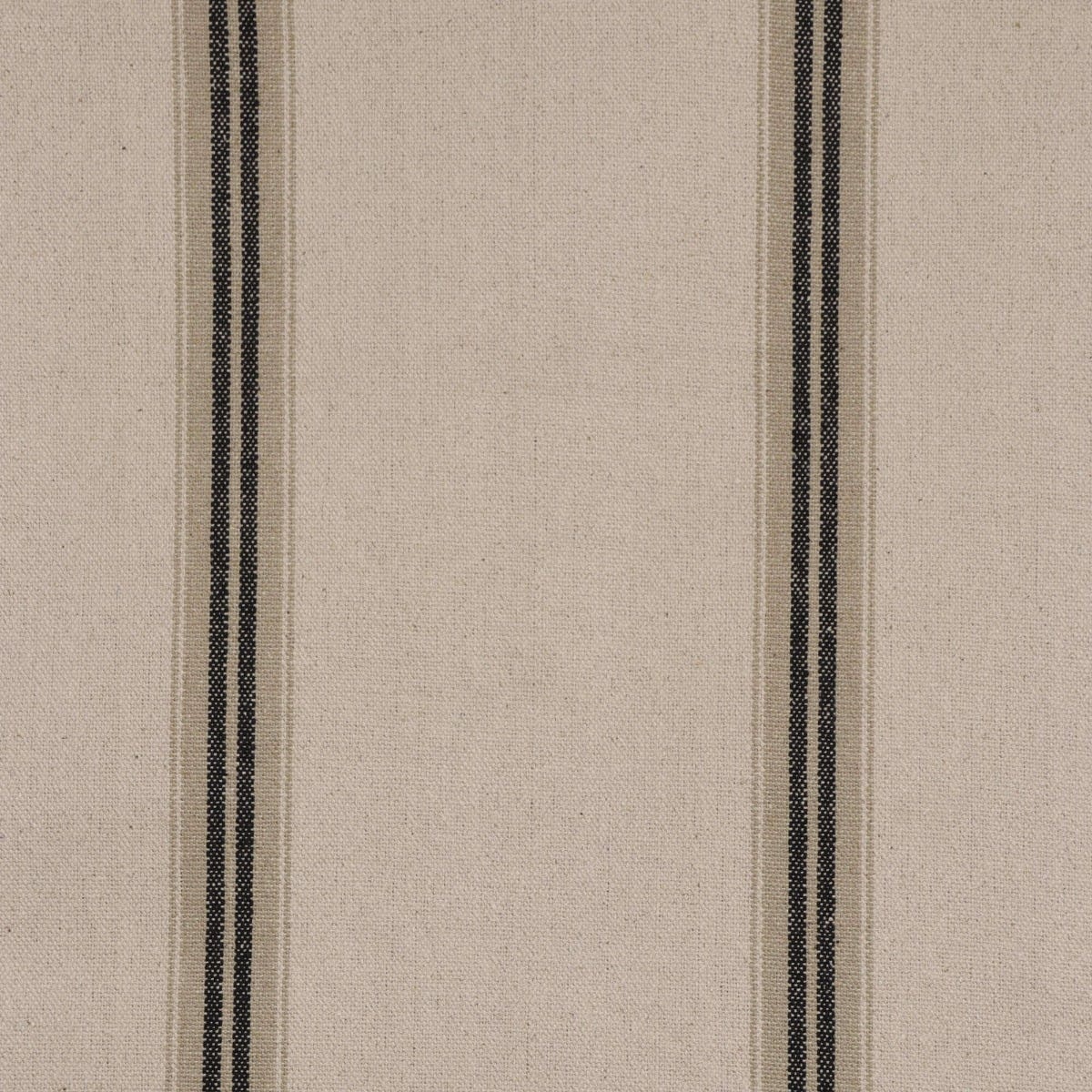 Donan Stripe Ebony Fabric - Image 8
