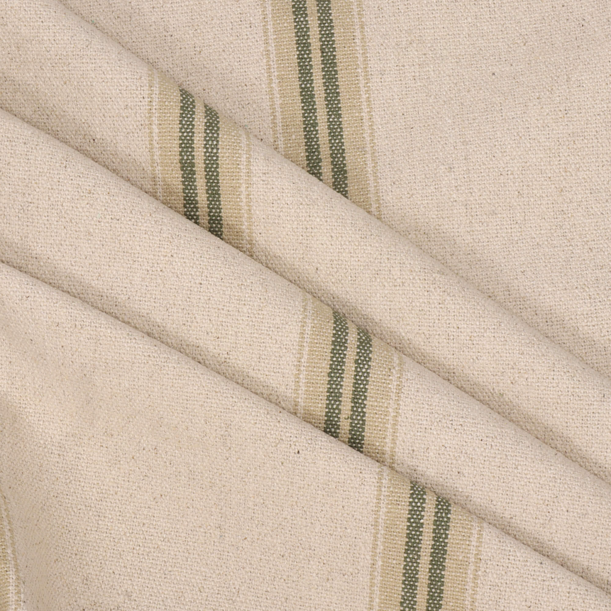 Donan Stripe Green Fabric - Image 6