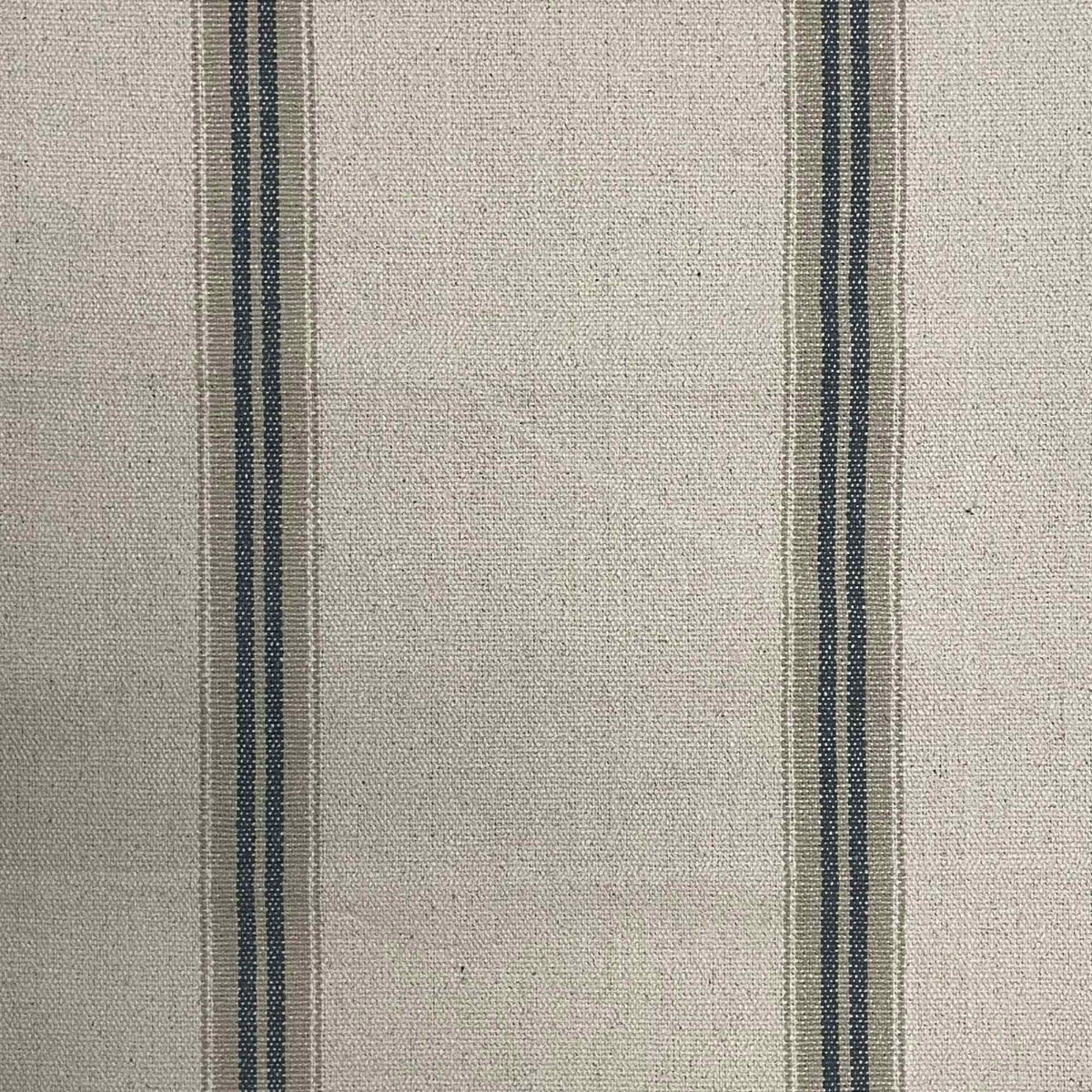 Donan Stripe Grey Fabric - Image 8