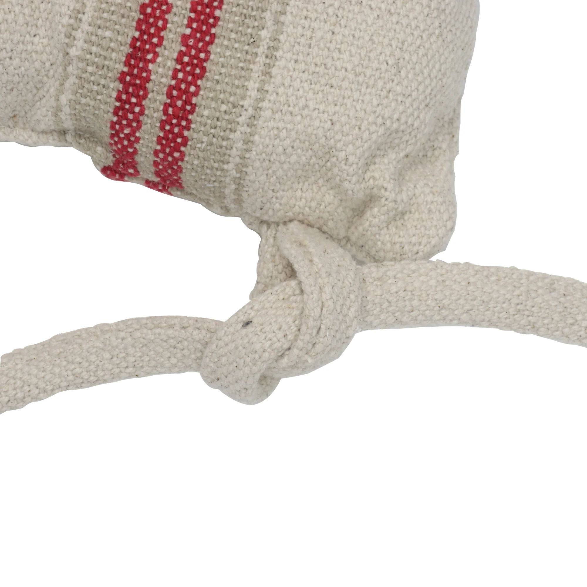 Donan Stripe Red Seat Pad - Image 2