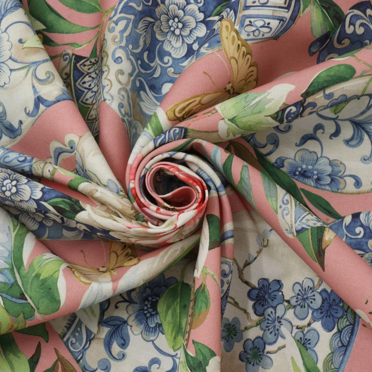 Clearance Dorchester Floral Rose Fabric - Image 3