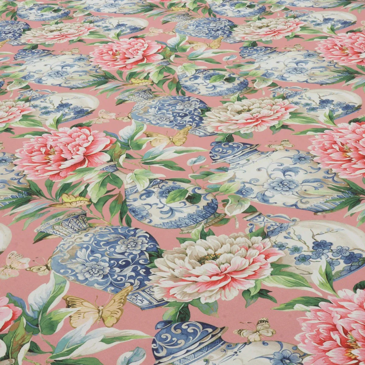 Clearance Dorchester Floral Rose Fabric - Image 4