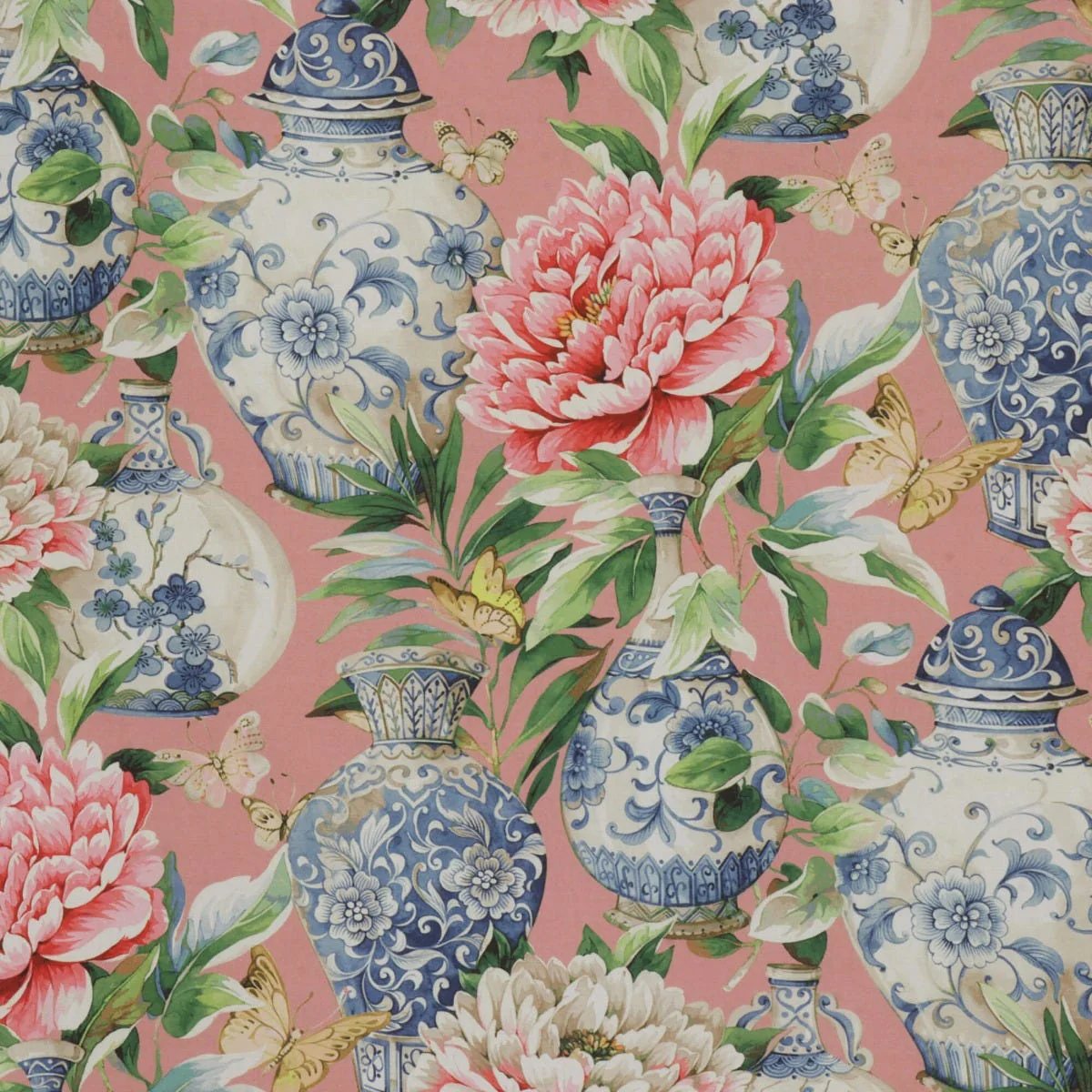 Clearance Dorchester Floral Rose Fabric - Image 6