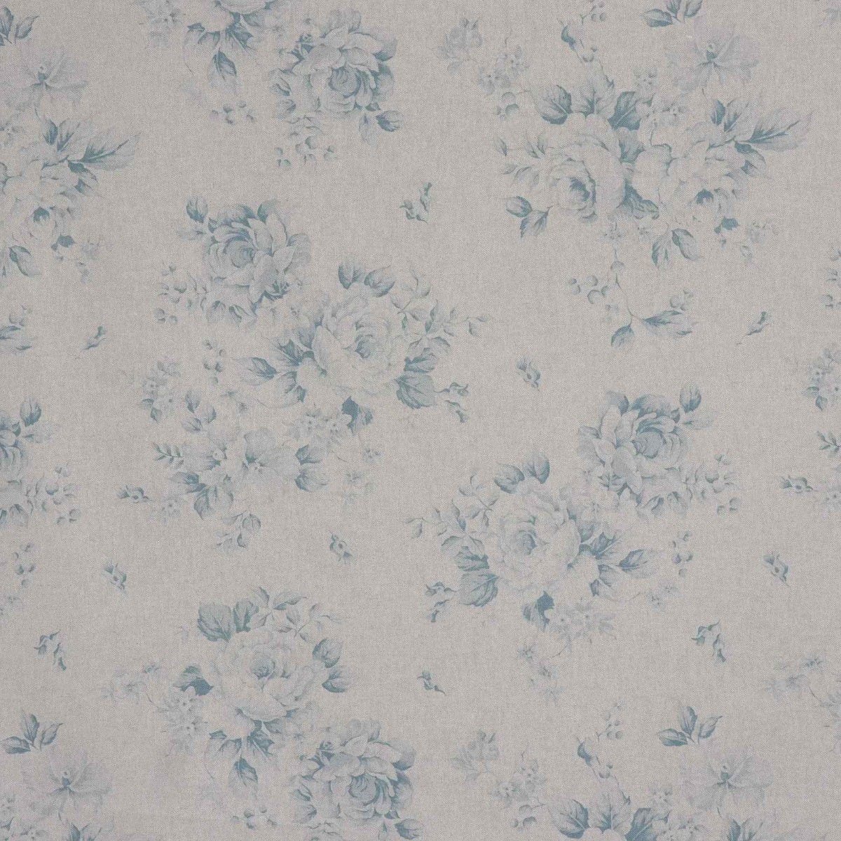 Dorothy Rose Kingfisher Blue Double Width Fabric - Image 6