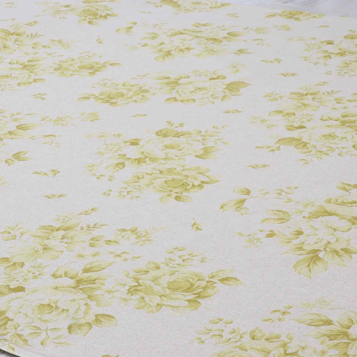 Dorothy Rose Yellow Double Width Fabric - Image 4