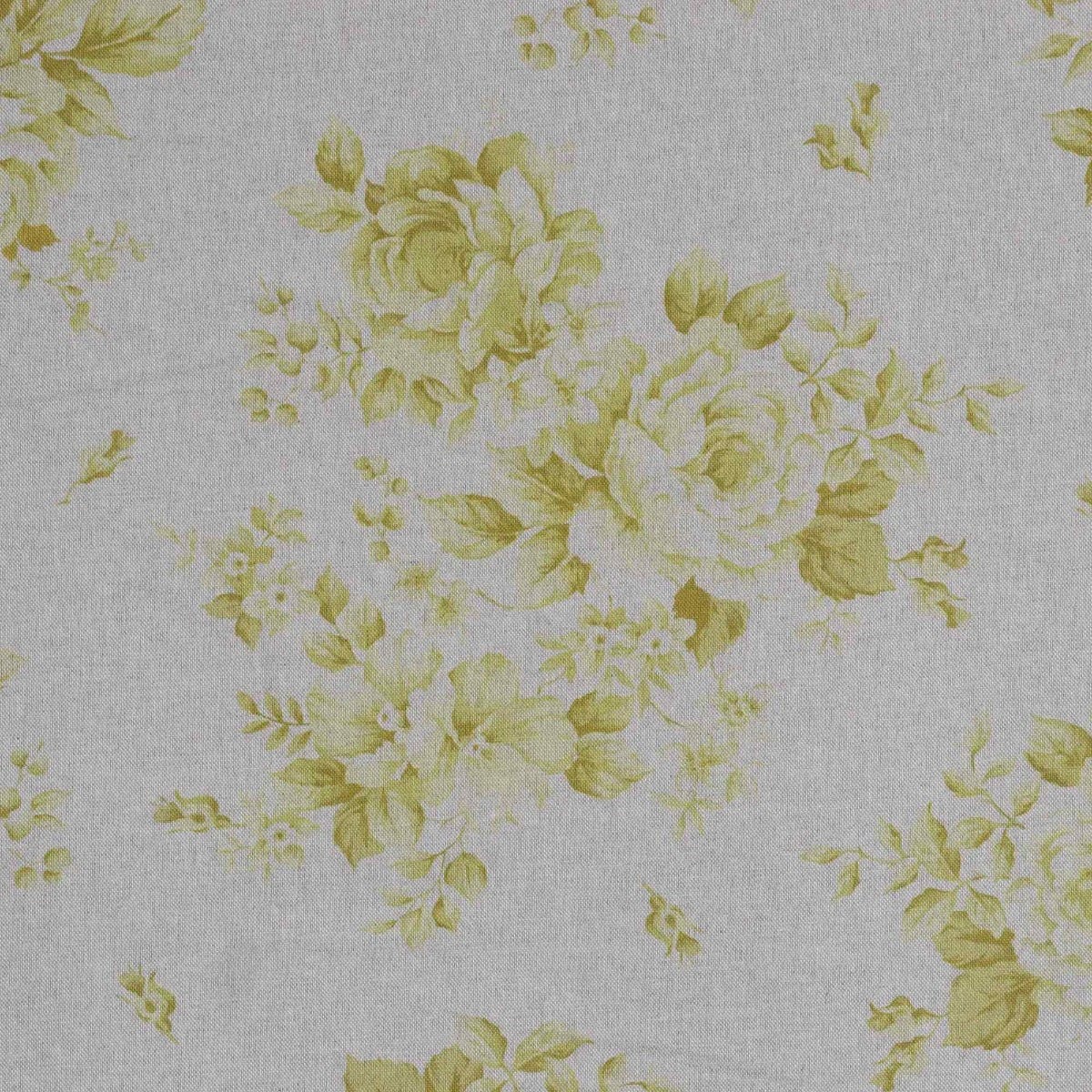 Dorothy Rose Yellow Double Width Fabric - Image 6