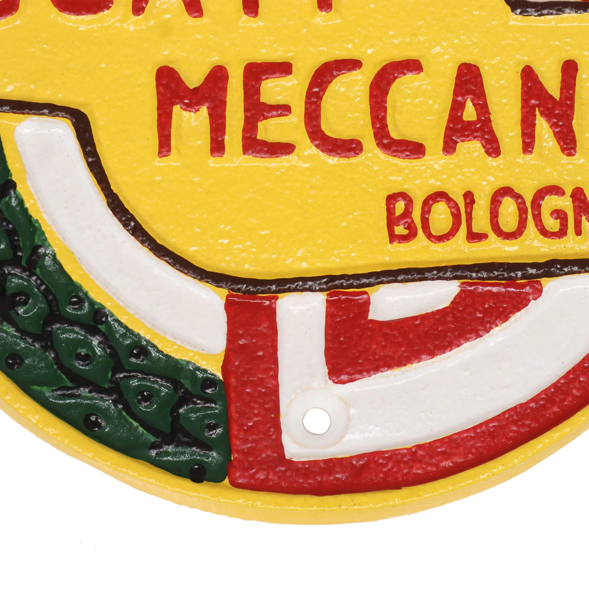 Ducati Motorcycle Cast Iron Wall Sign - Image 3