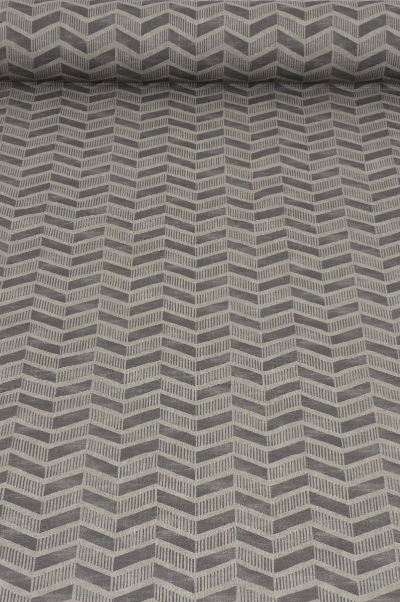 Clearance Empire Chevron Taupe Fabric - Image 2