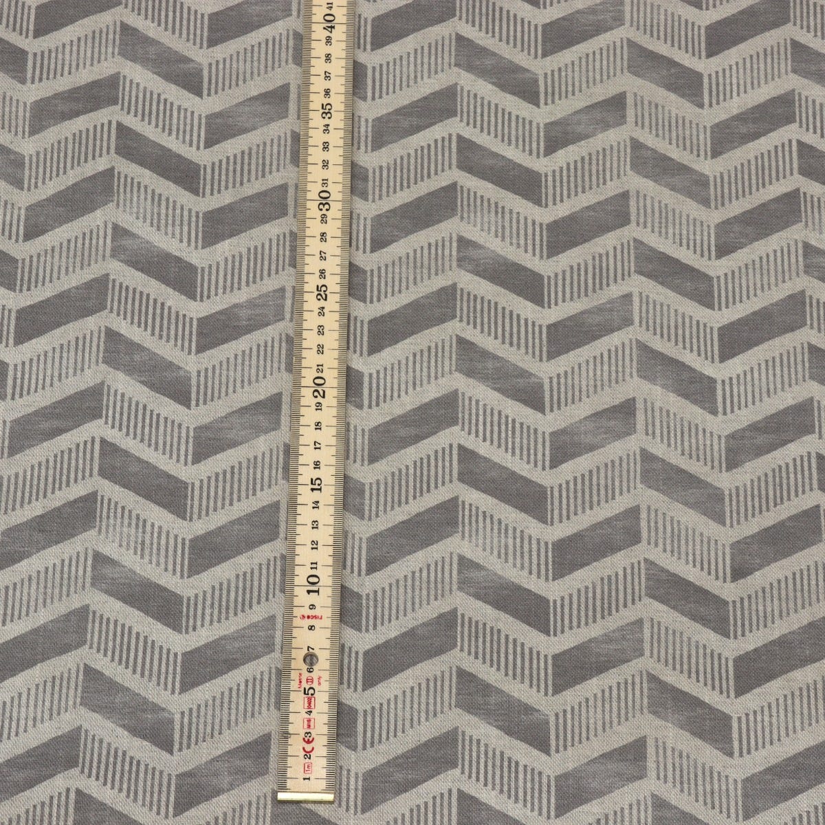 Clearance Empire Chevron Taupe Fabric - Image 5