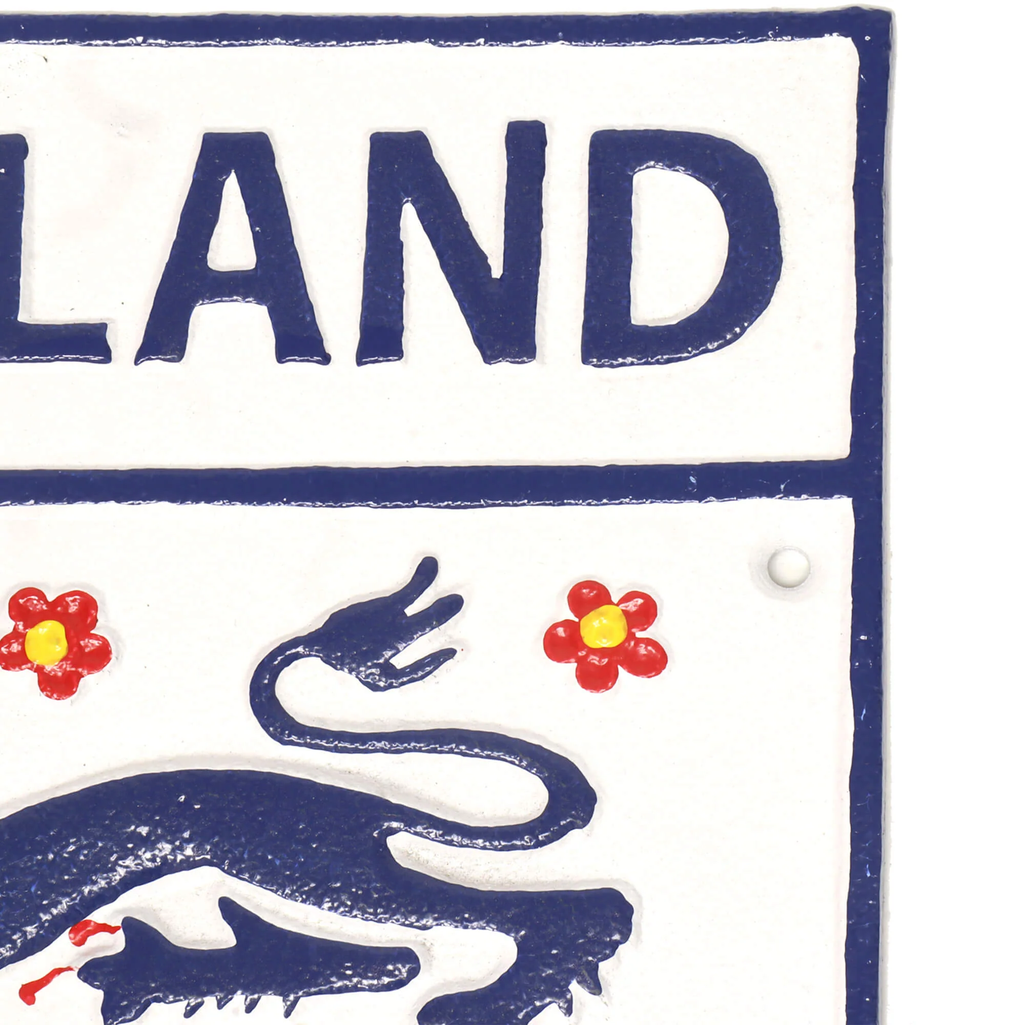 England Football Cast Iron Wall Sign - Image 3