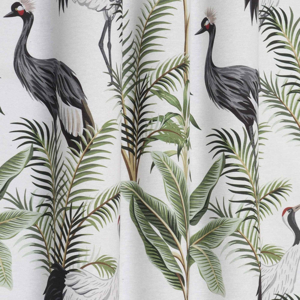 Exotic Storks Outdoor Fabric - Image 7