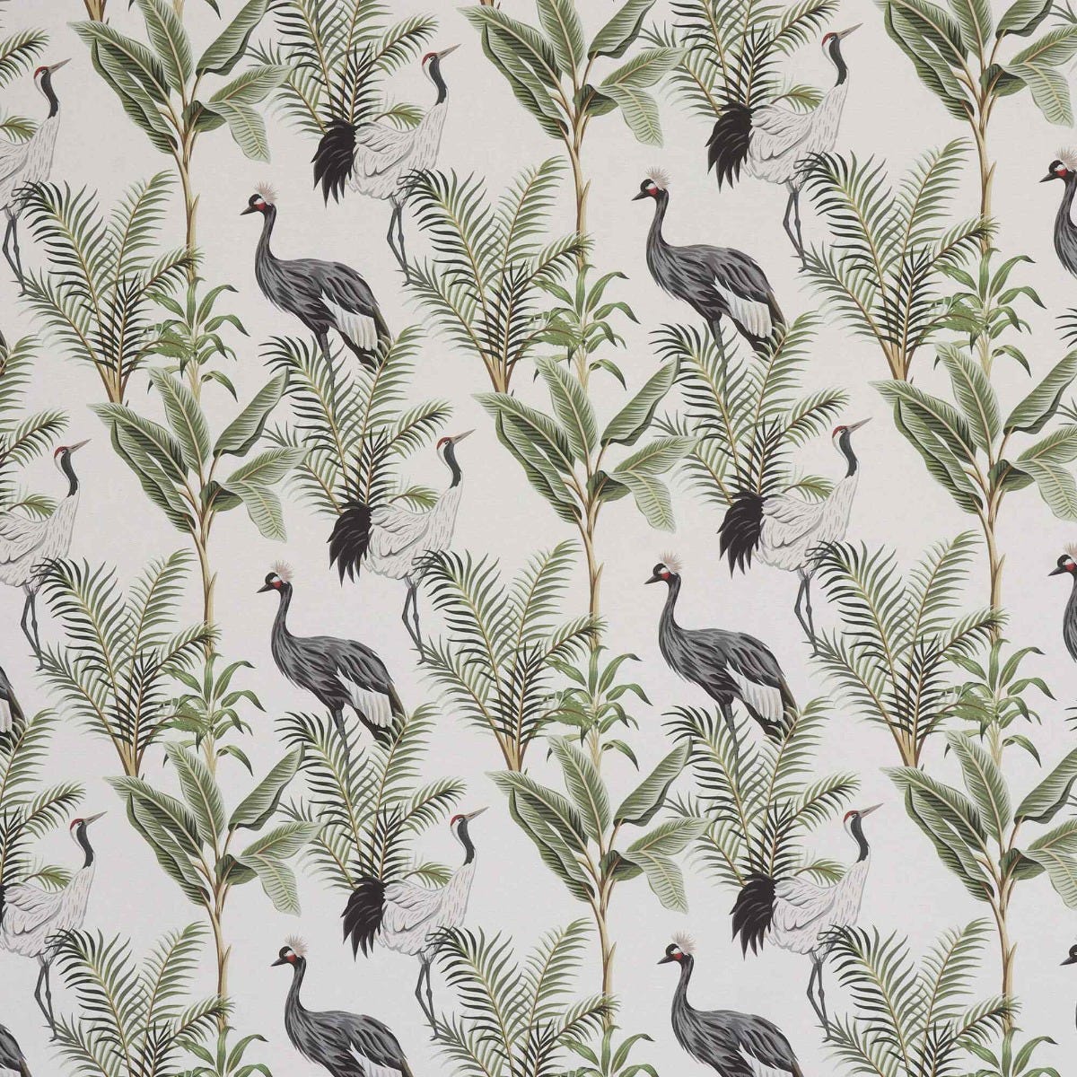 Exotic Storks Outdoor Fabric - Image 8