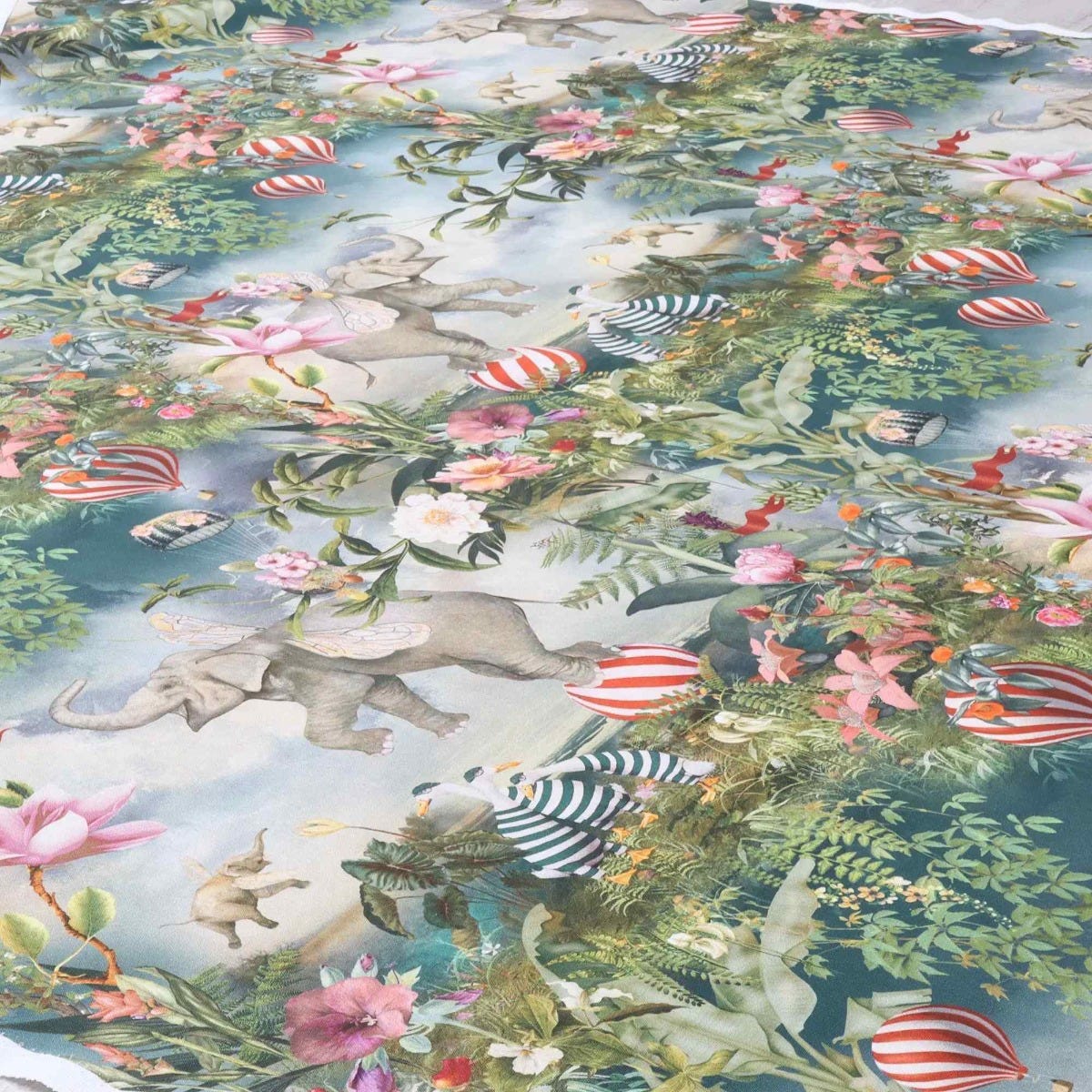 Fantasy Jumbo Elephant Cotton Fabric - Image 4