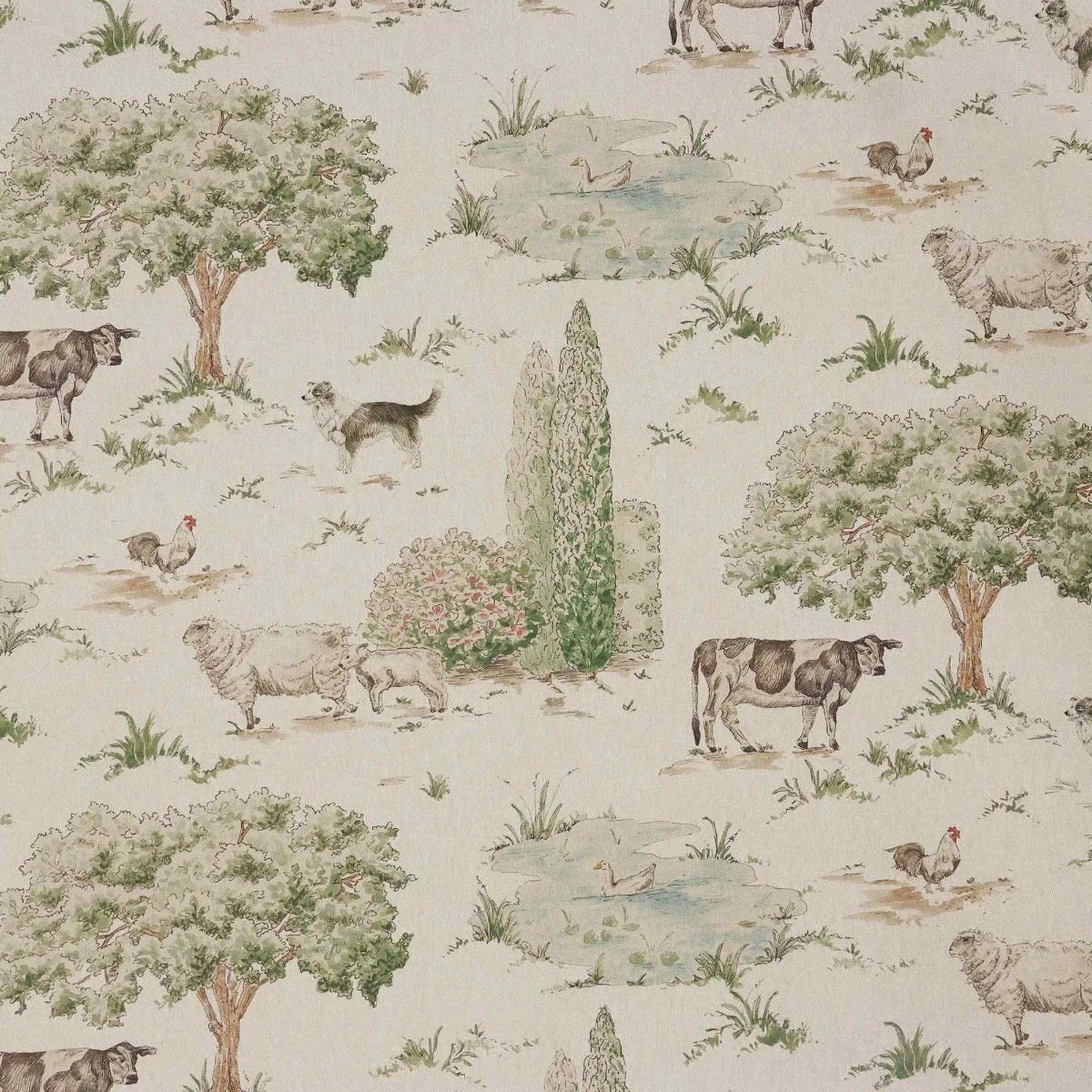 Farmyard Friends Fabric - Image 8