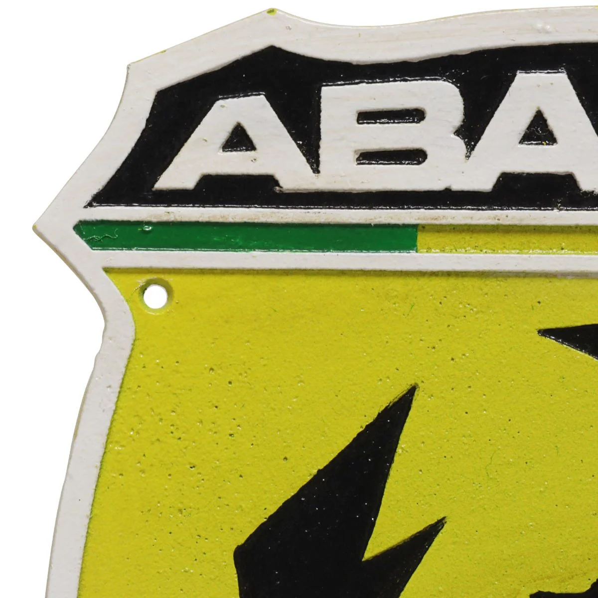 Fiat Abarth Cast Iron Wall Sign - Image 2