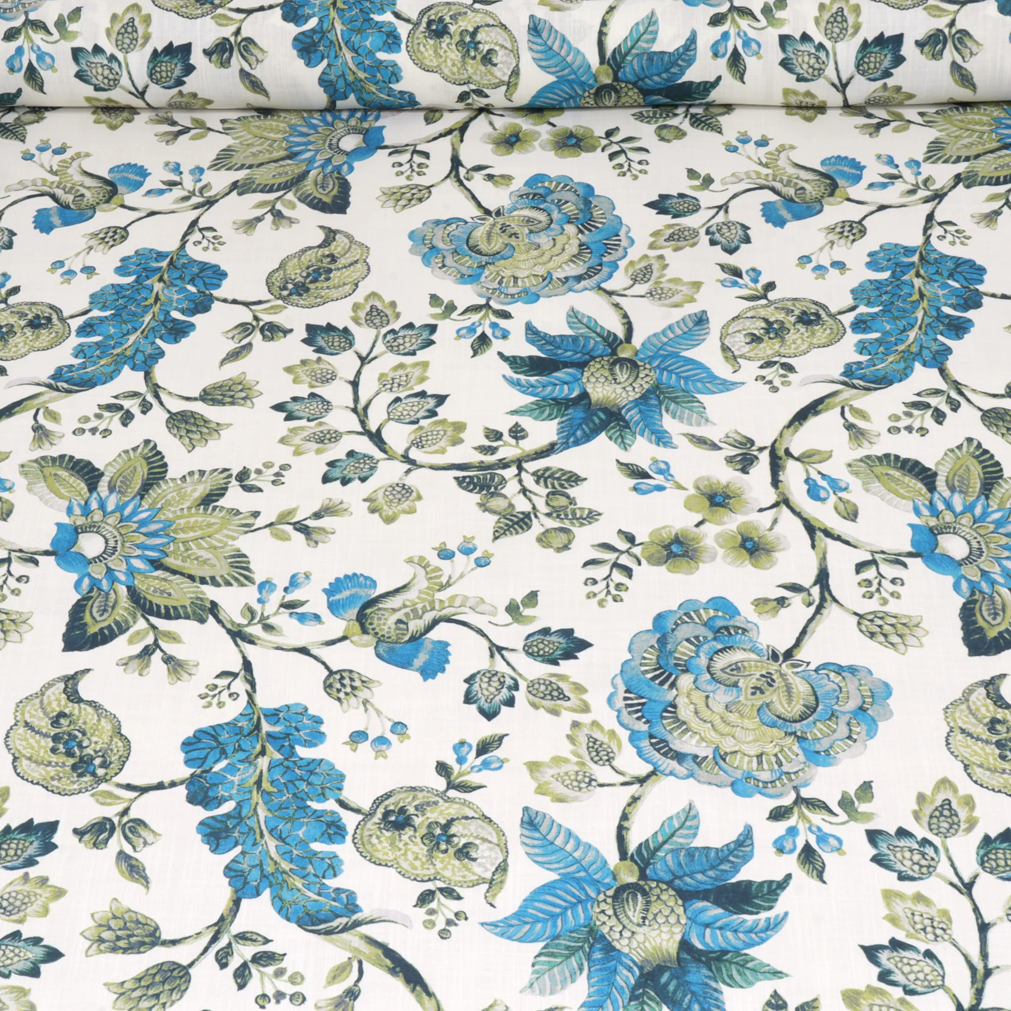 Fiesta Teal Fabric - Image 2