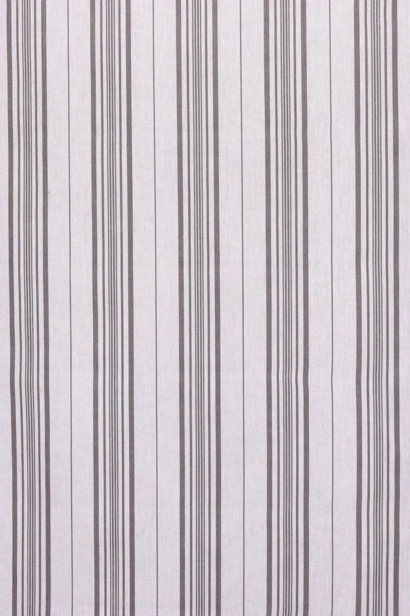 Fleetwood Stripe Linen Taupe Fabric