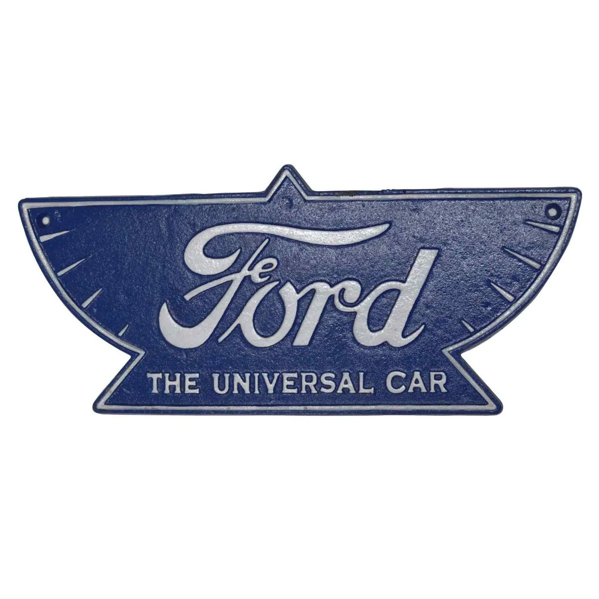 Ford 'The Universal Car' Vintage Cast Iron Wall Sign - Image 3