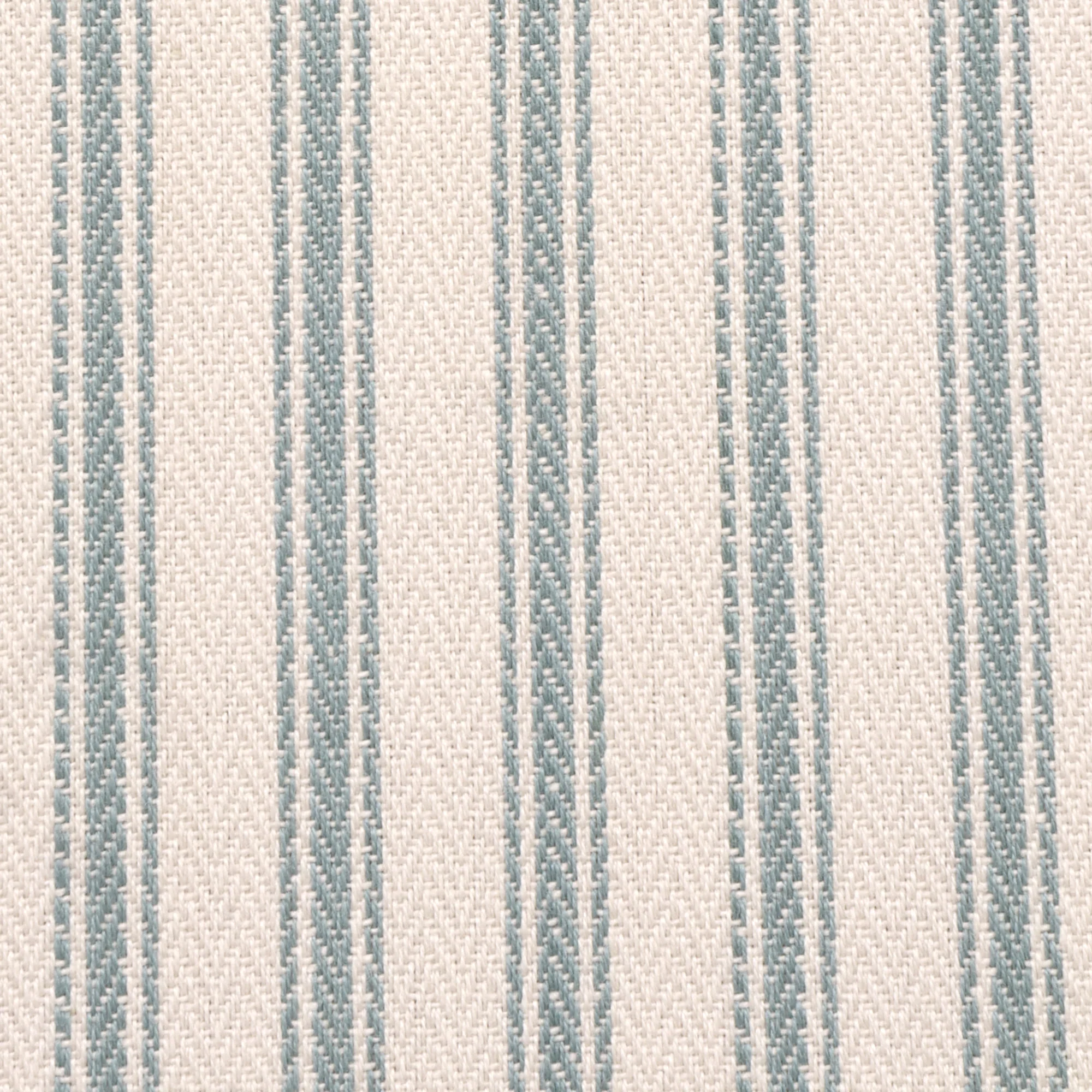 Foy Ticking Stripe Seafoam Fabric - Image 5