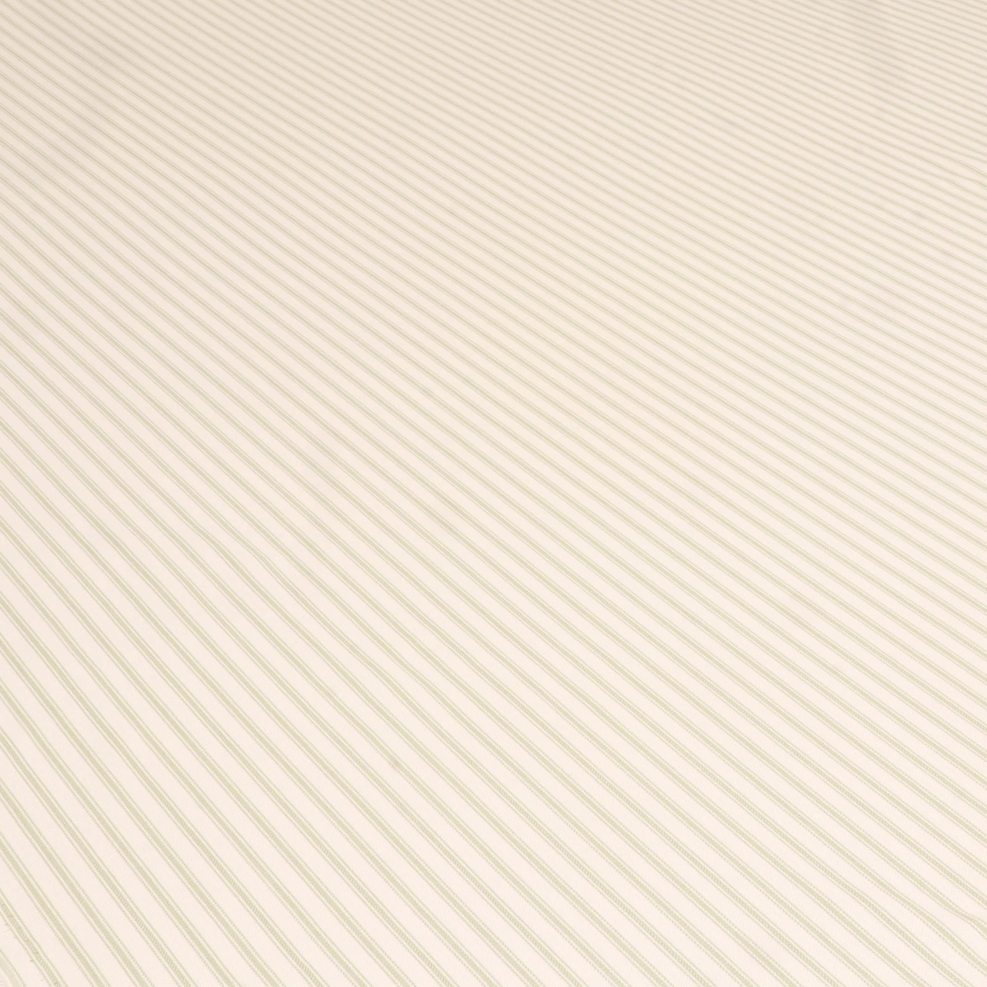 Foy Ticking Stripe Spring Green Fabric - Image 4