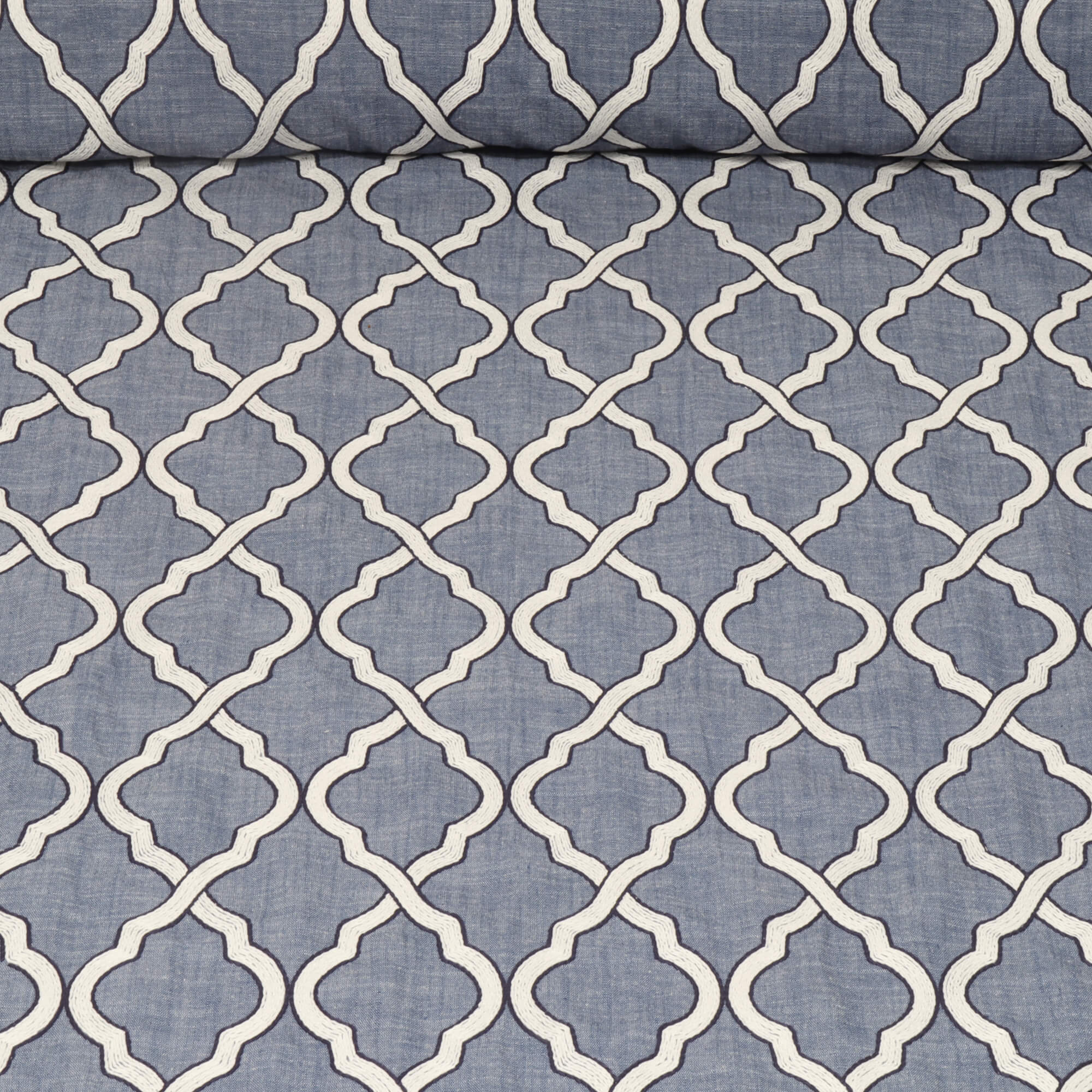 Gala Navy Fabric - Image 2