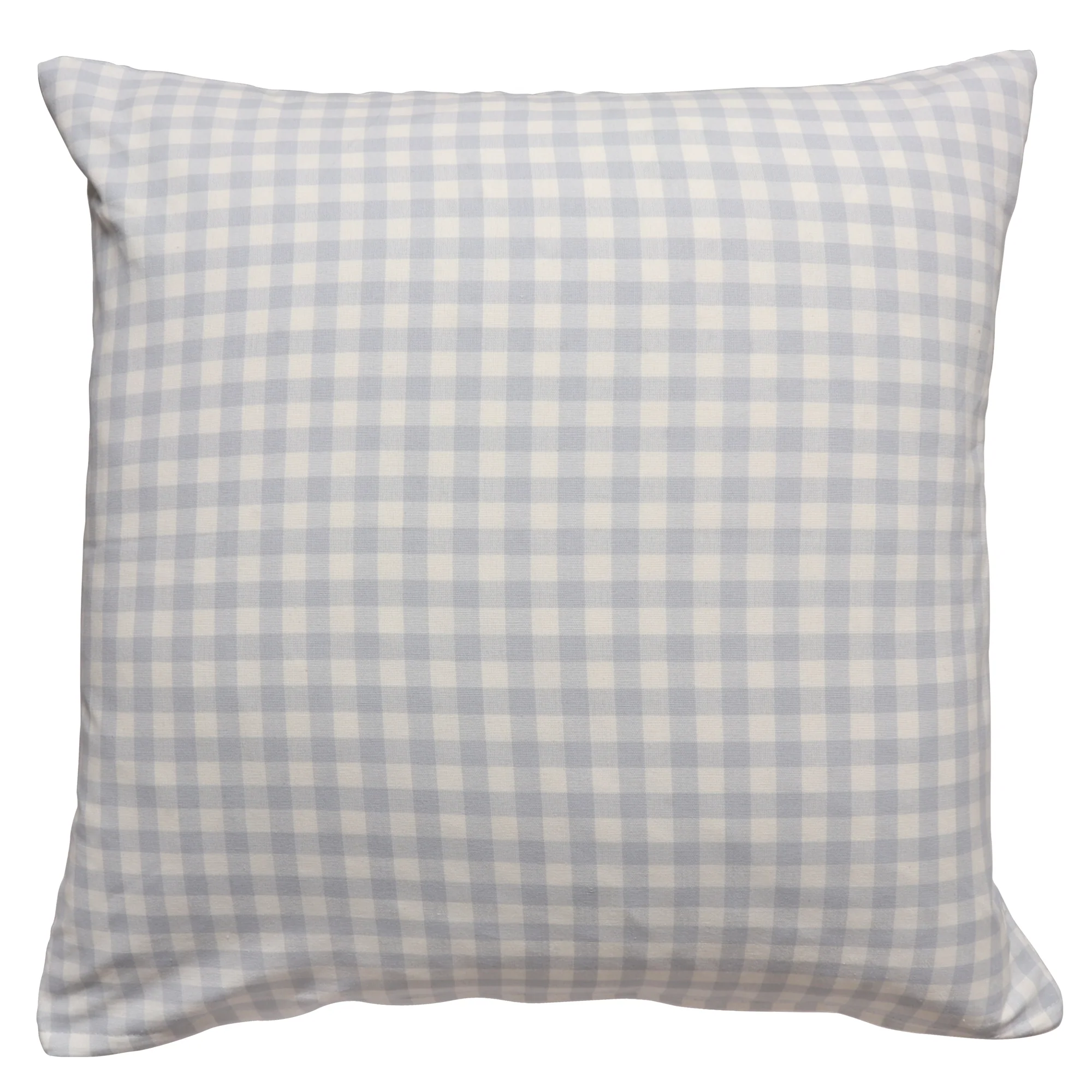 Gingham Check Blue Cushion Cover - Image 4