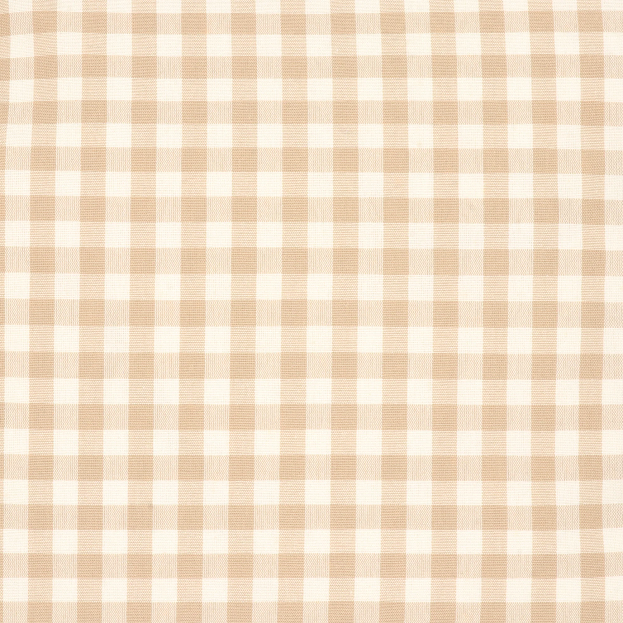 Gingham Check Beige Cushion Cover - Image 2