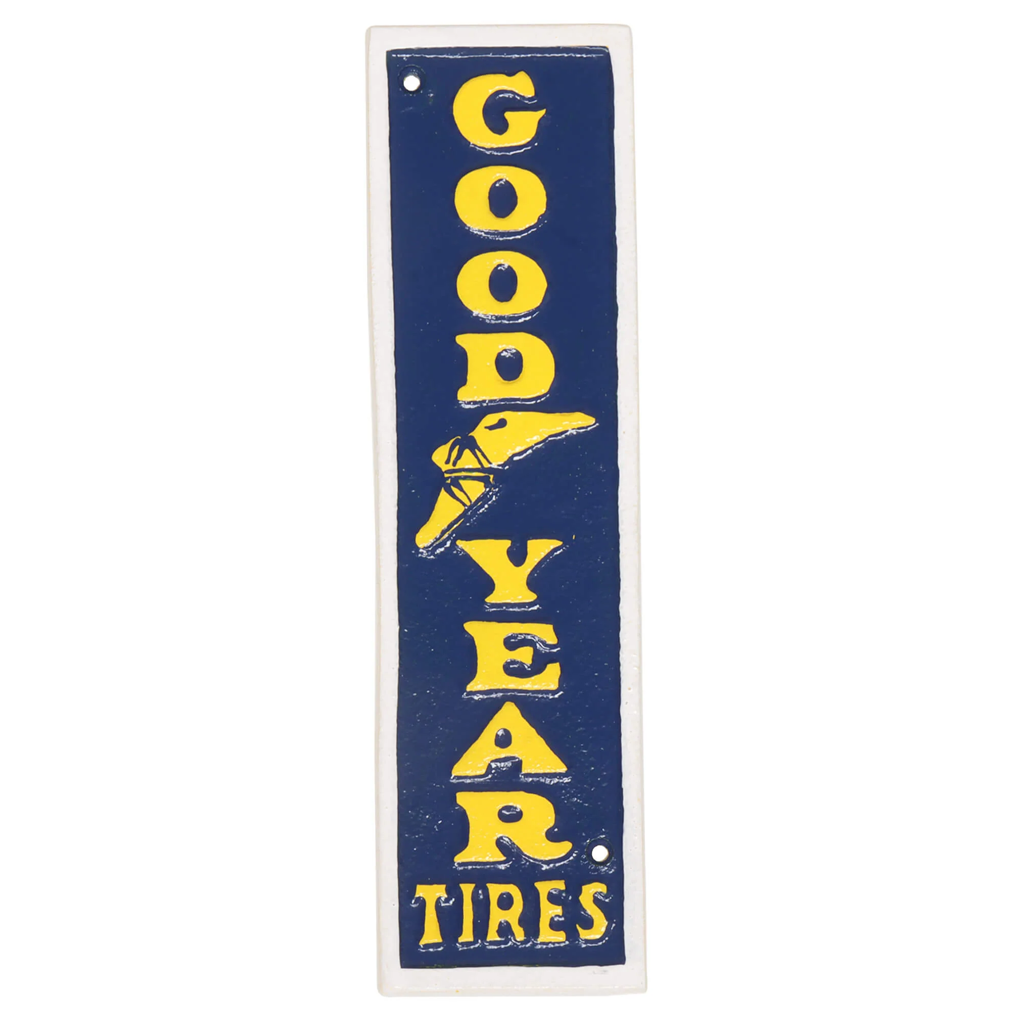 Goodyear Tires Cast Iron Wall Sign