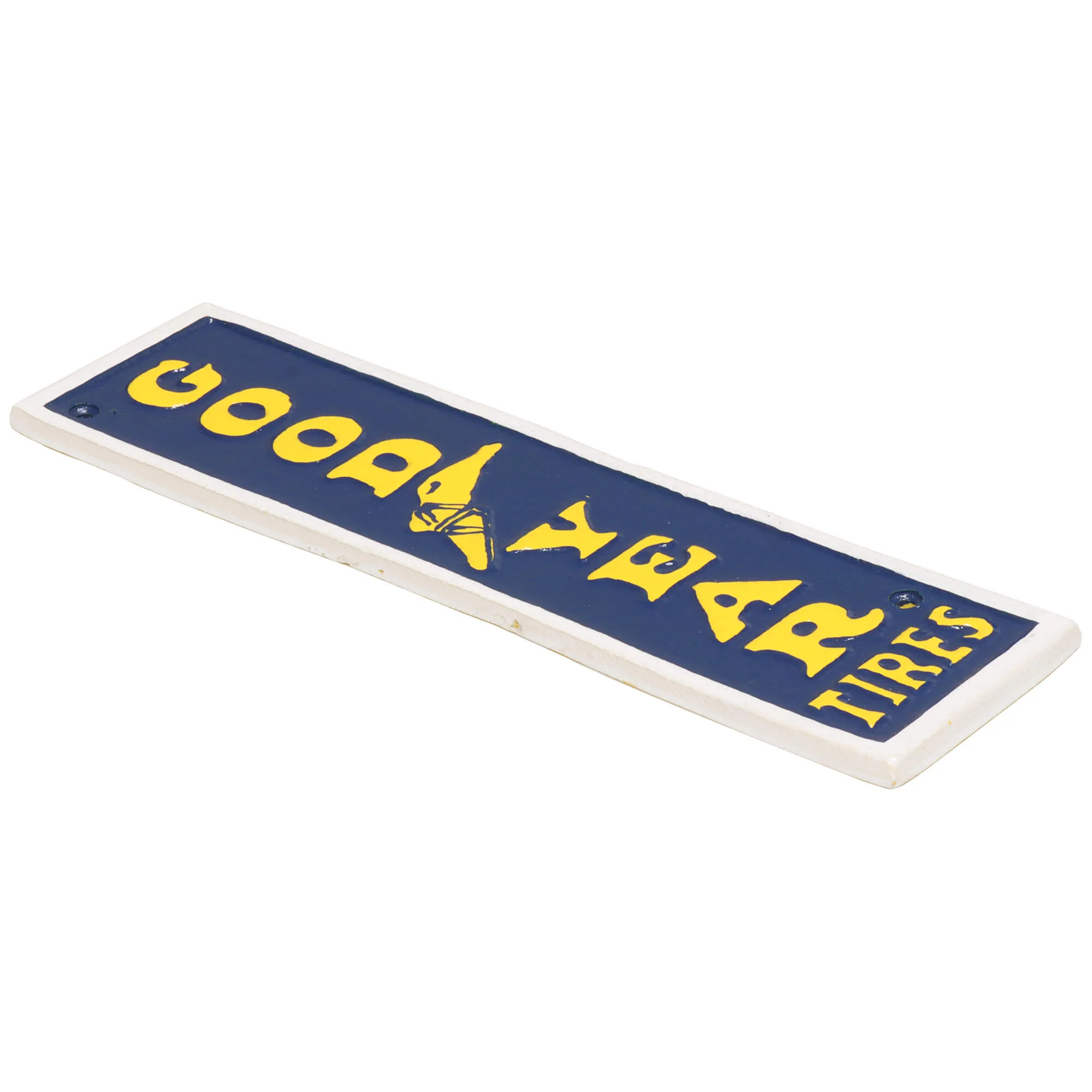 Goodyear Tires Cast Iron Wall Sign - Image 2