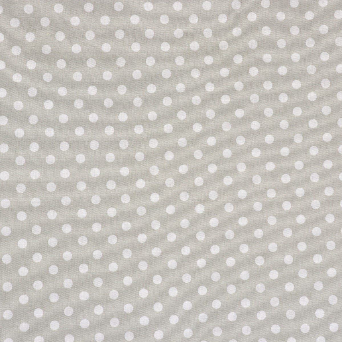 Grey Polka Dot Cotton Fabric - Image 5