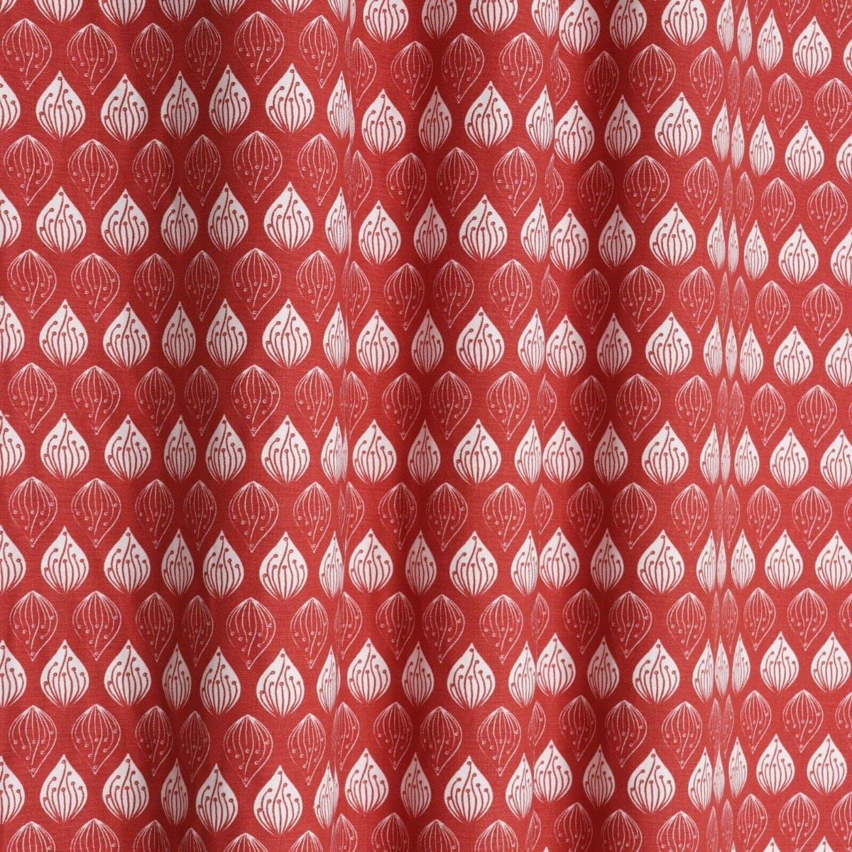 Clearance Hattie Red Cotton Fabric - Image 3