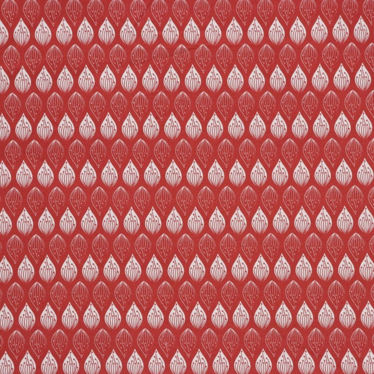 Clearance Hattie Red Cotton Fabric - Image 4