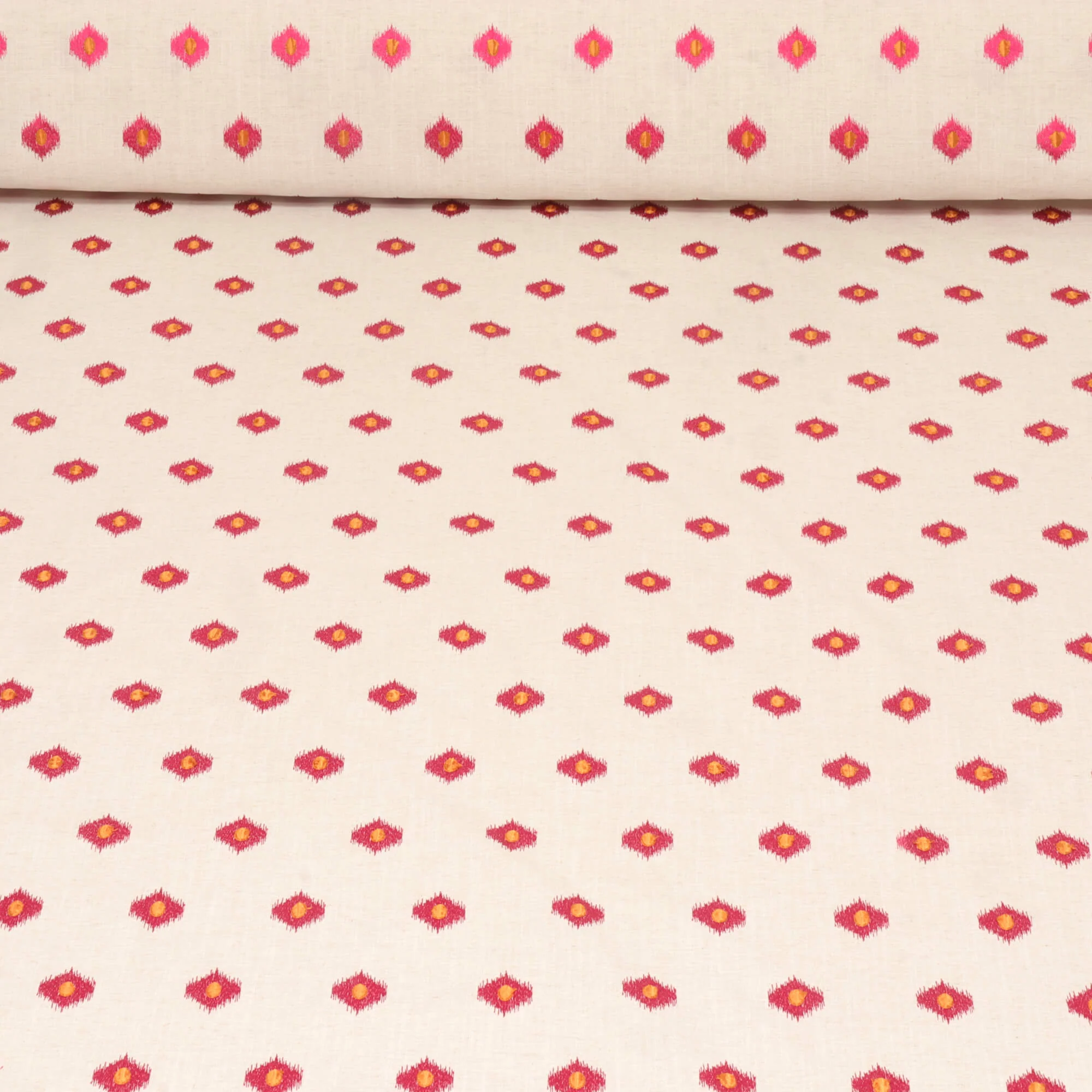 Hoopla Magenta Fabric - Image 2