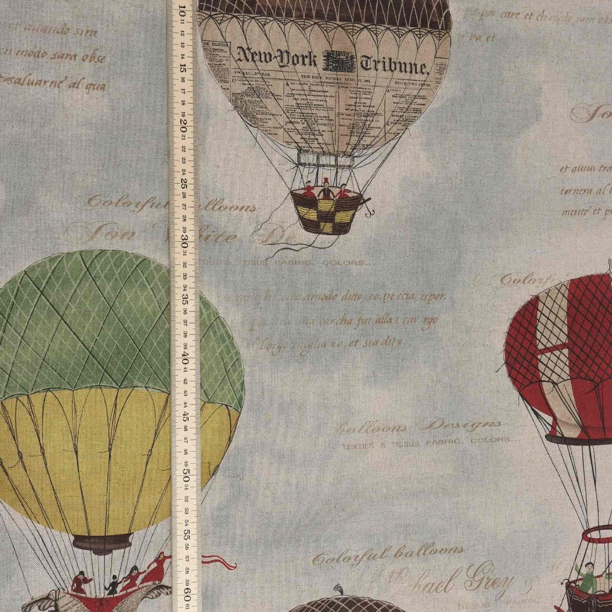 Hot Air Balloons Double Width Fabric - Image 5