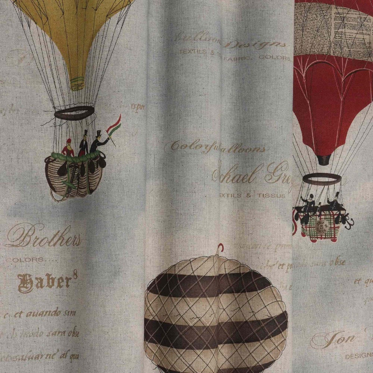 Hot Air Balloons Double Width Fabric - Image 7
