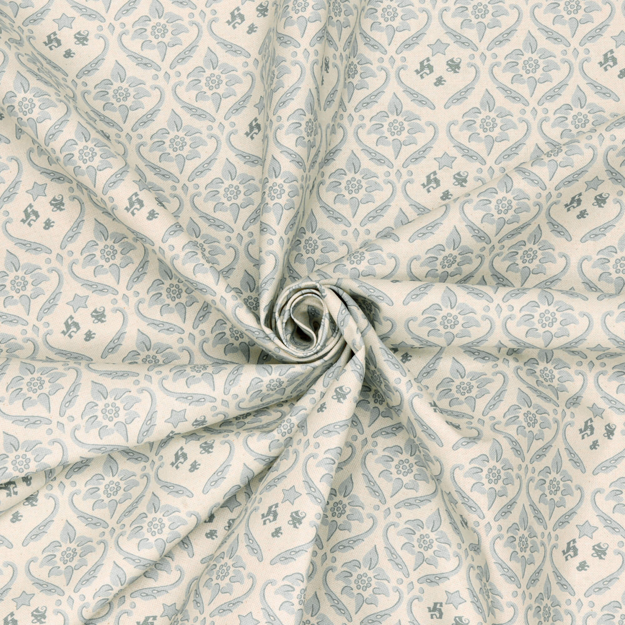 Howard Olive Fabric - Image 3