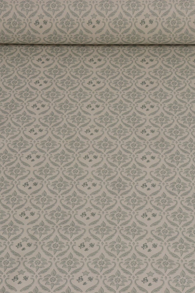 Howard Olive Organic Cotton Fabric - Image 2