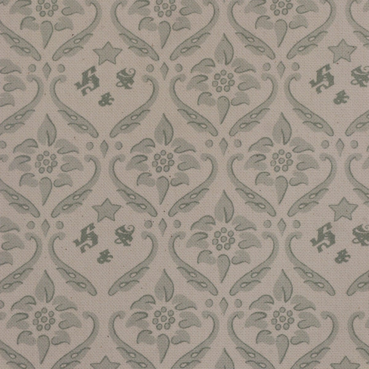 Howard Olive Organic Cotton Fabric - Image 4