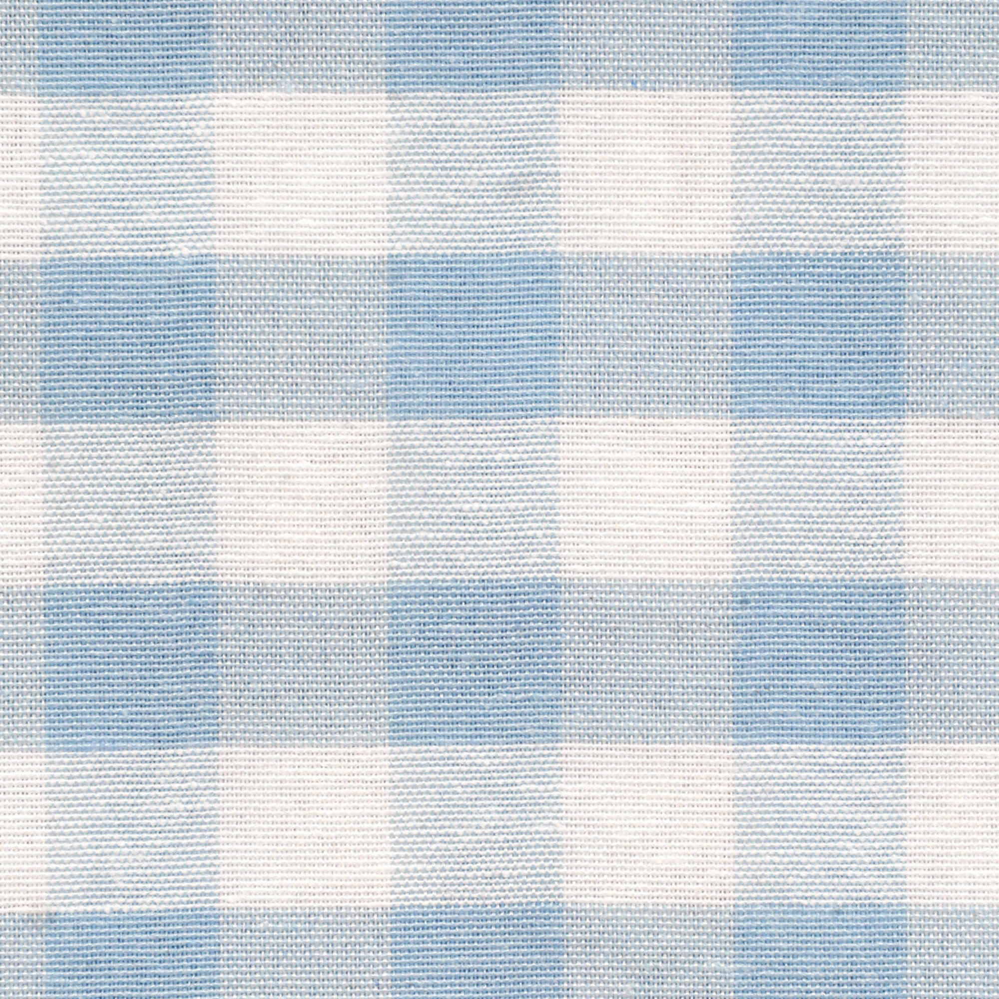Ibiza Gingham Azul Blue Double Width Fabric - Image 5