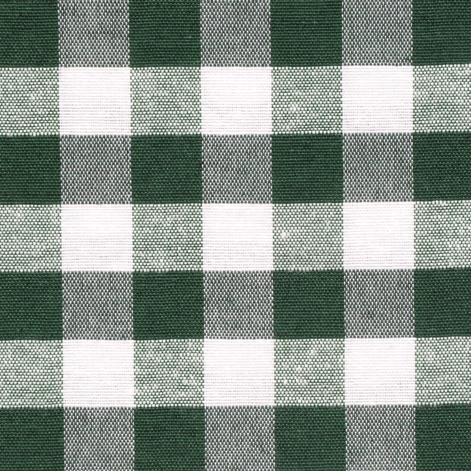 Ibiza Gingham Bottle Green Double Width Fabric - Image 5