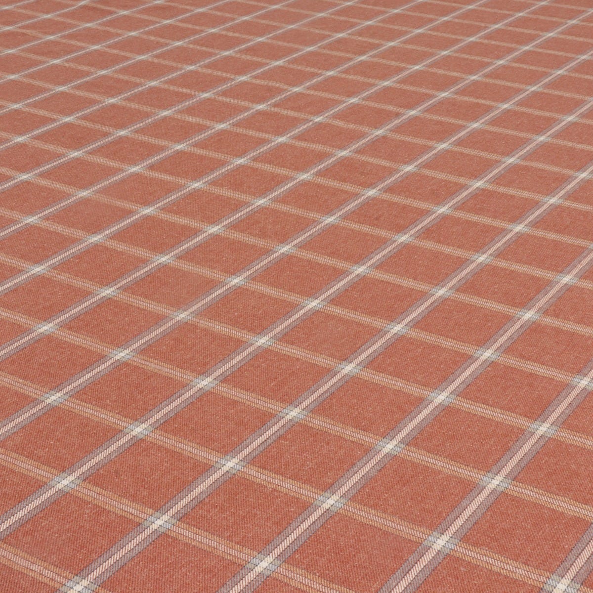 ILIV Windsor Check Henna Fabric - Image 4