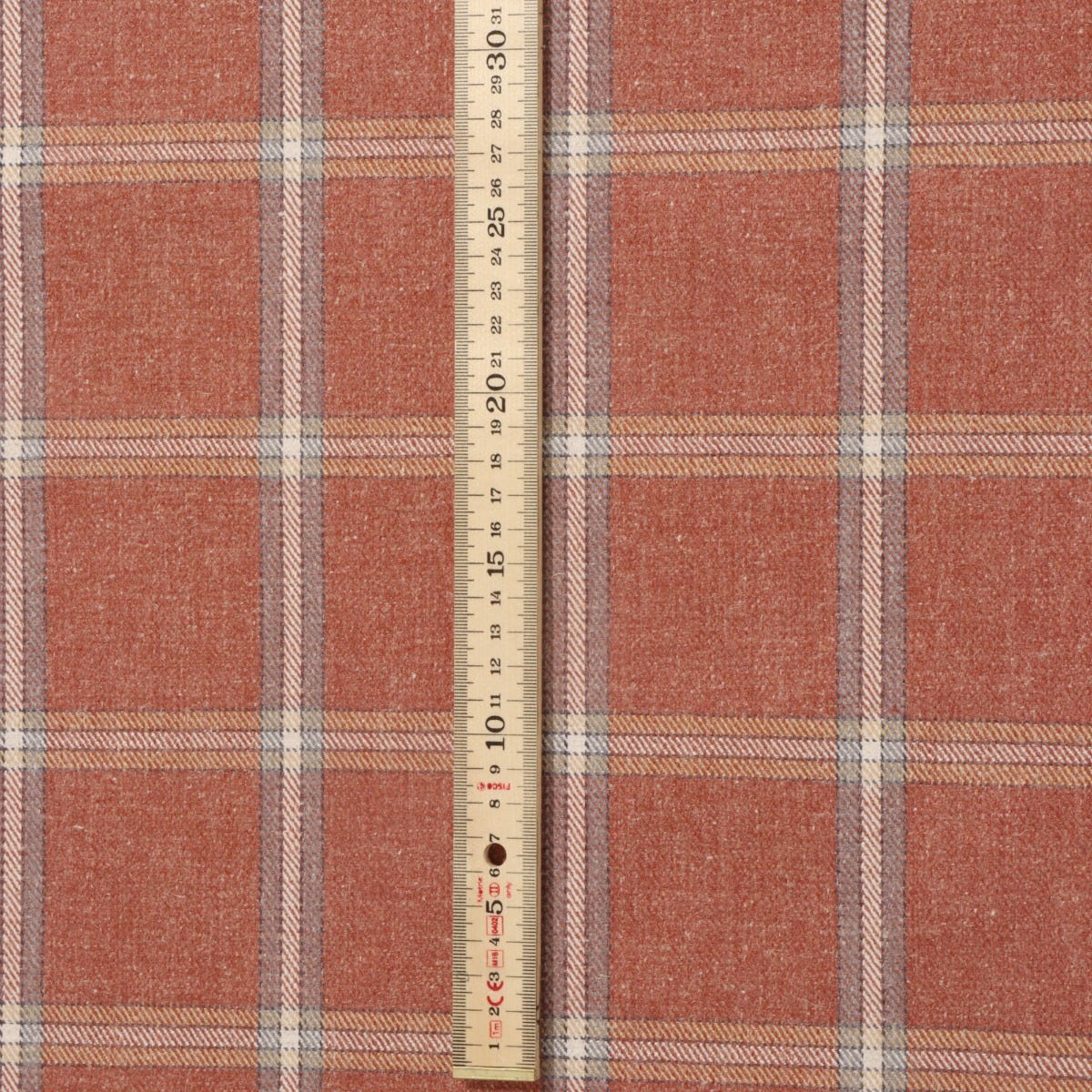 ILIV Windsor Check Henna Fabric - Image 5