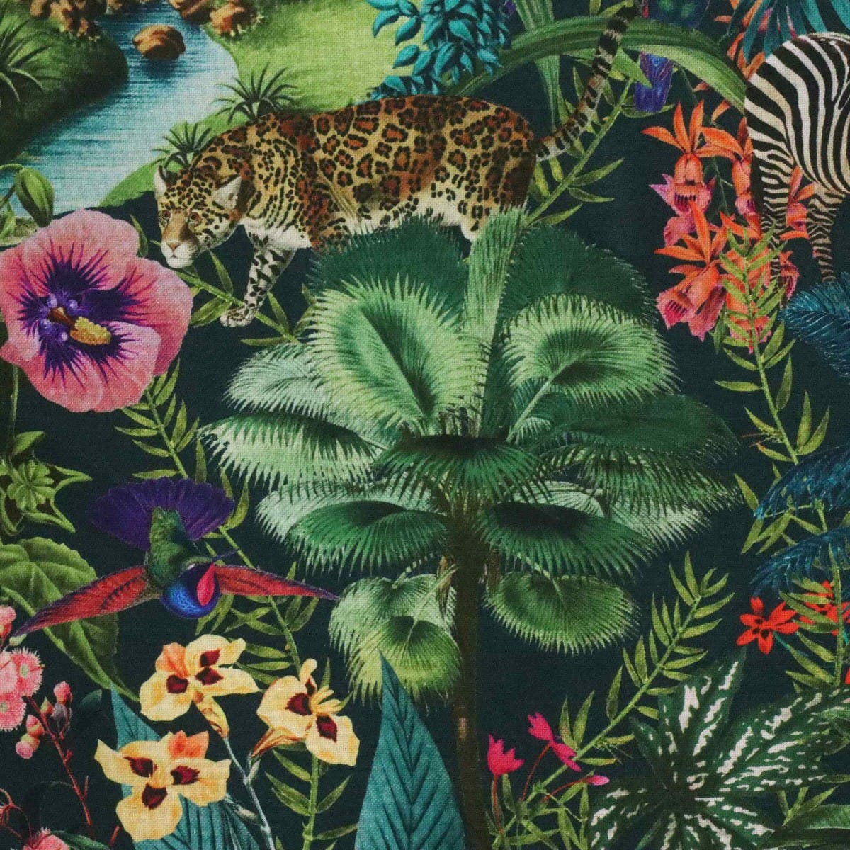 Jaguar Exotic Fabric Charcoal - Image 6