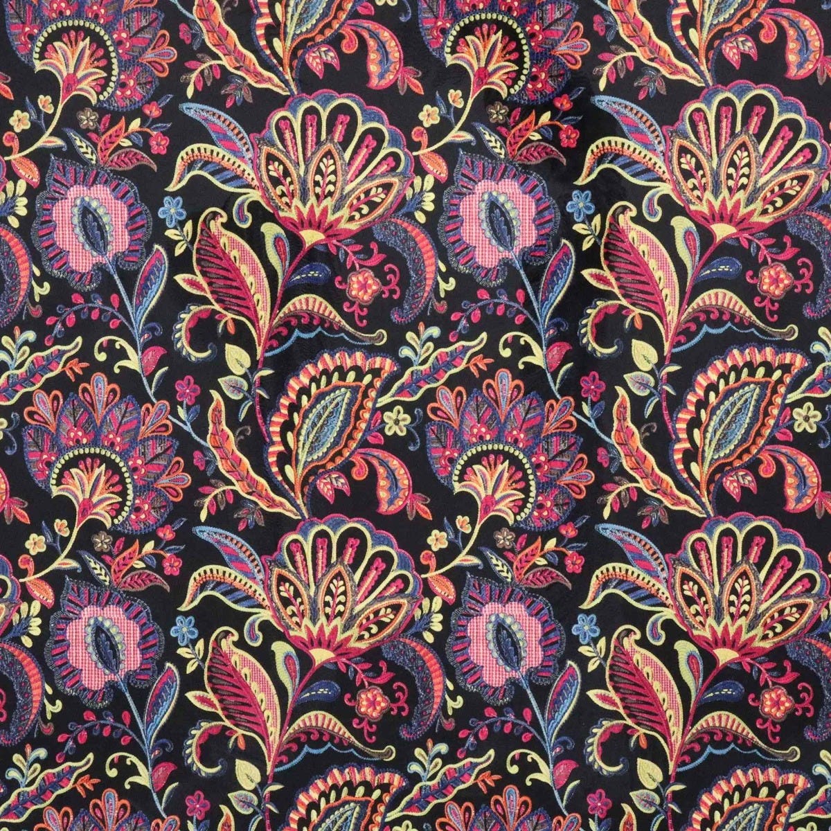 Jamboree Multi Velvet Fabric - Image 8