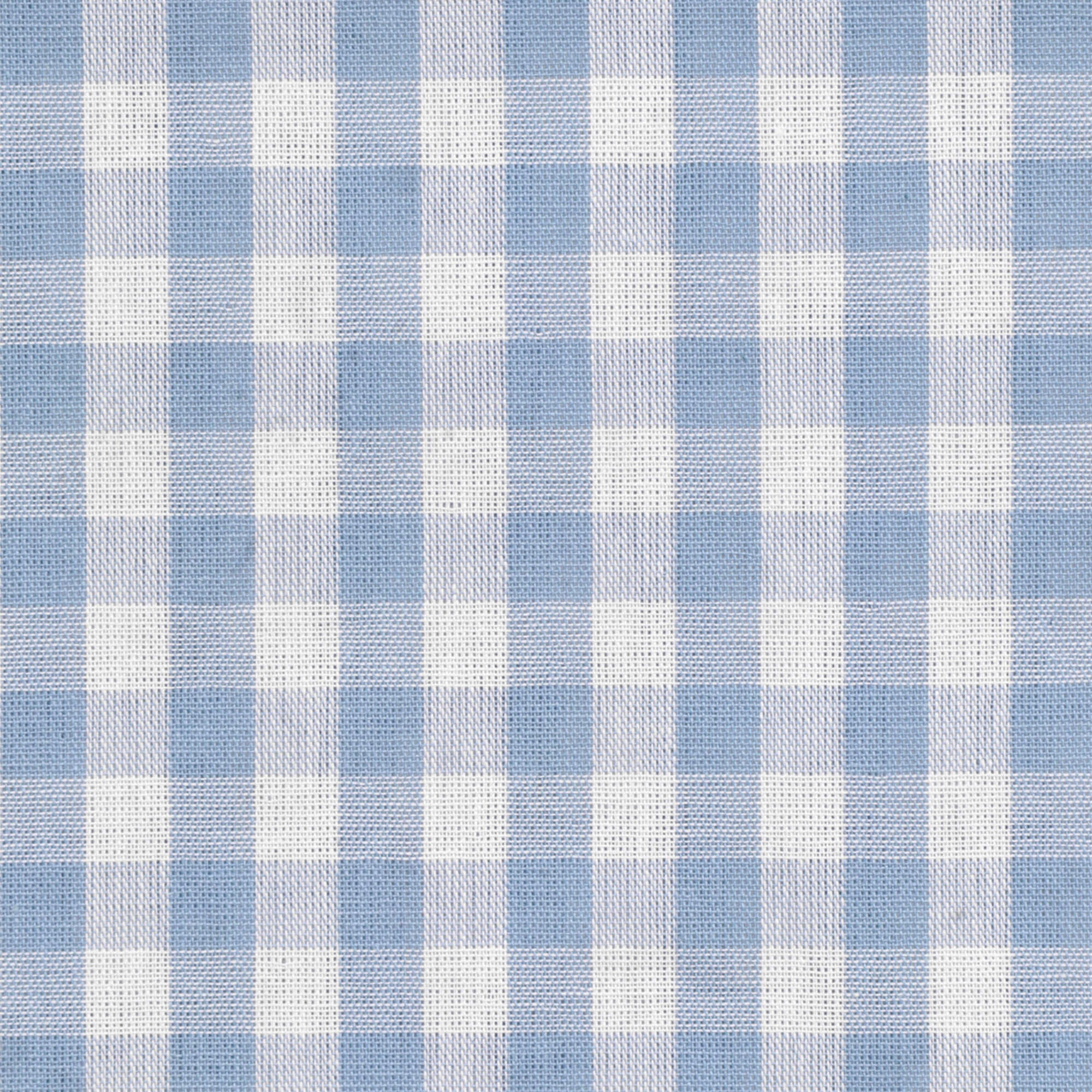 Studio Gingham Sky Blue Fabric - Image 8