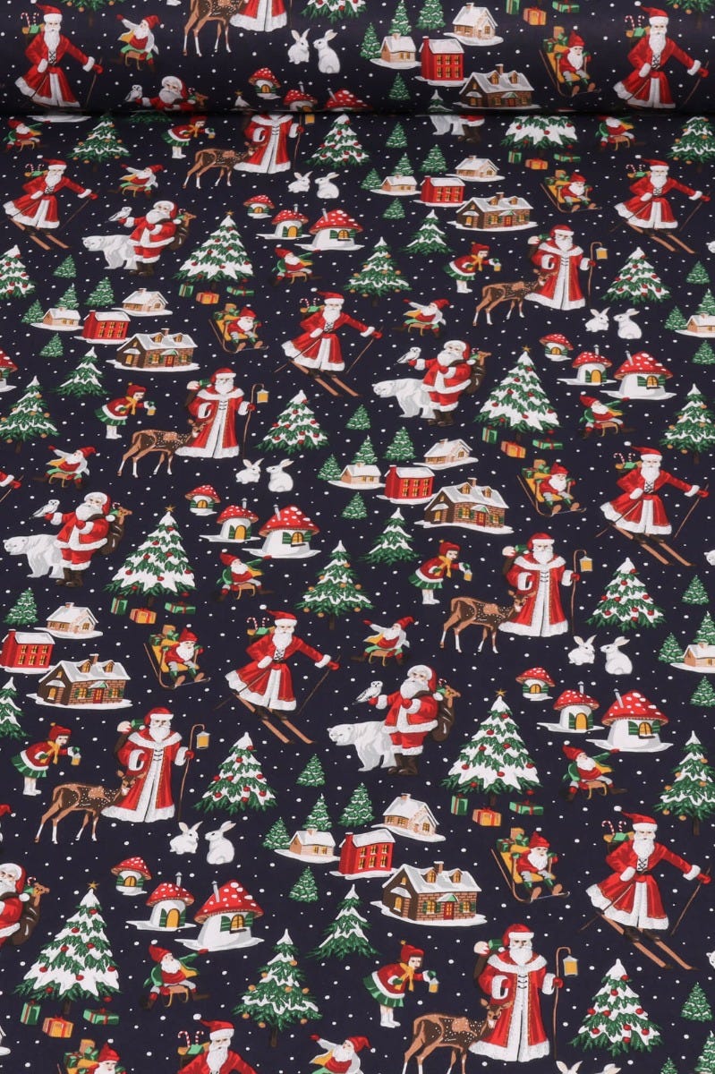 Jolly Christmas Wonderland Fabric - Image 2