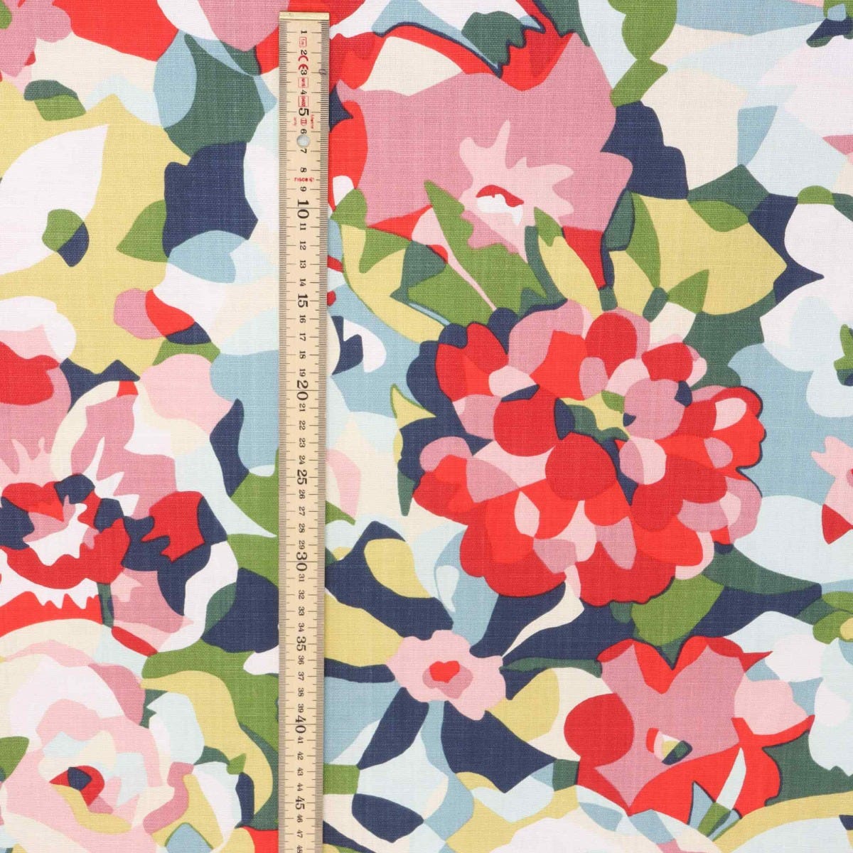 Joni Floral Pink Fabric - Image 5