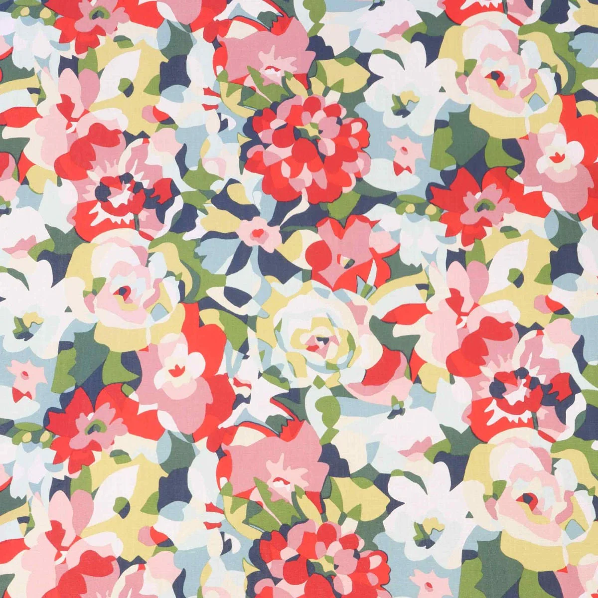 Joni Floral Pink Fabric - Image 8