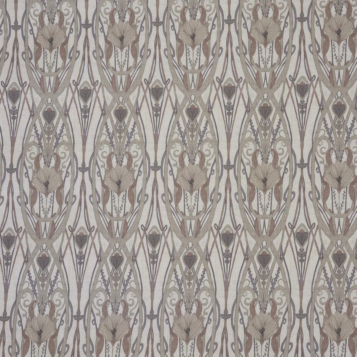 Clearance Jubilee Autumn on Cream Double Width Fabric - Image 6