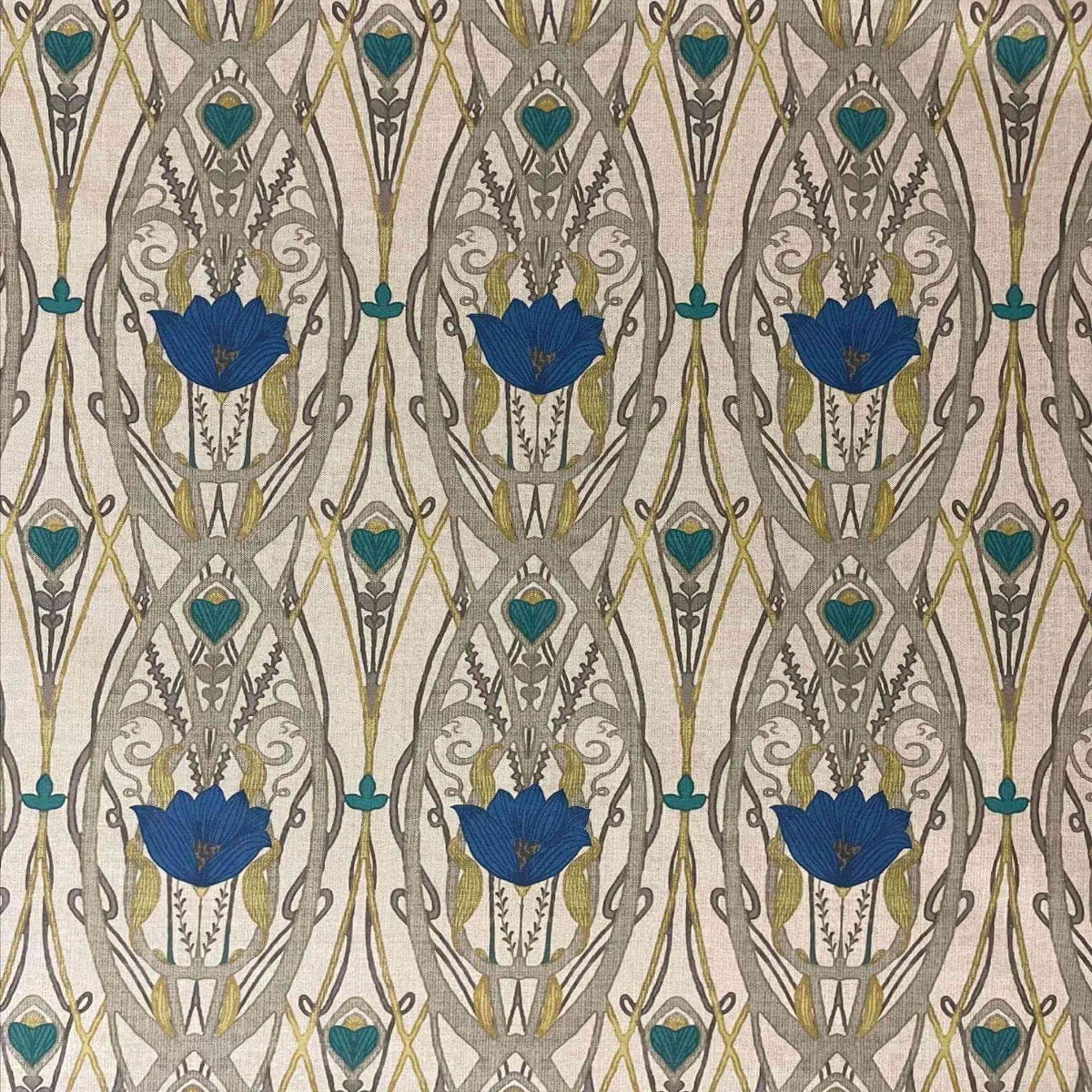 Jubilee Sapphire Double Width Fabric - Image 6